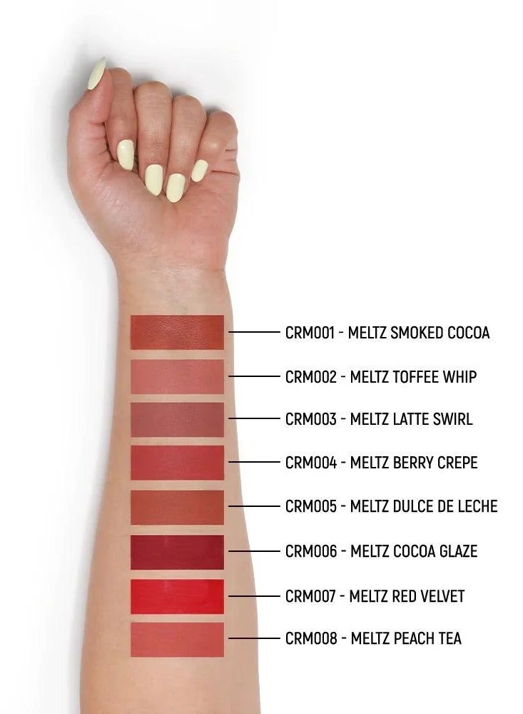 كاركتر أحمر شفاه كاركتر ميلتز مطفي – لون توتي كريب (CRM004) - Image 2